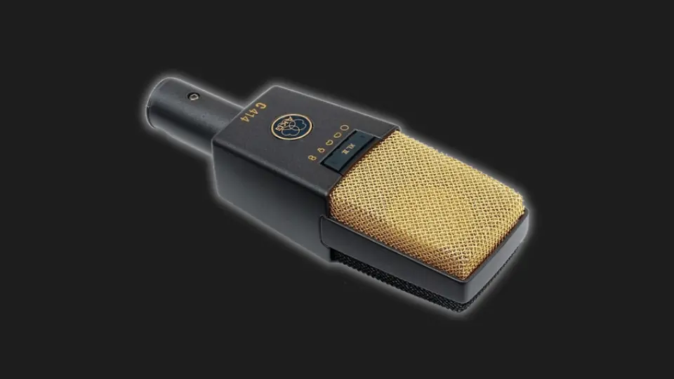 Best Electric Guitar Microphones: AKG C414 XLII Condenser Mic