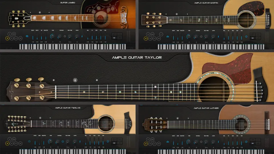 Best Guitar VST Plugins: Ample Sound - Acoustic Guitar Series