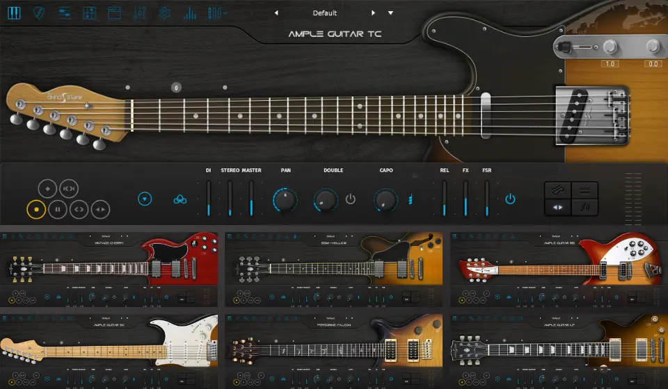 Best Guitar VST Plugins: Ample Sound - Electric Guitar Series