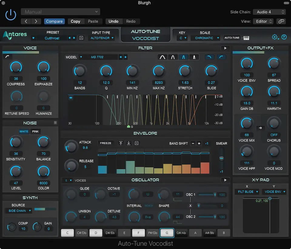 Best Vocoder VST Plugins: Antares - Auto-Tune Vocodist