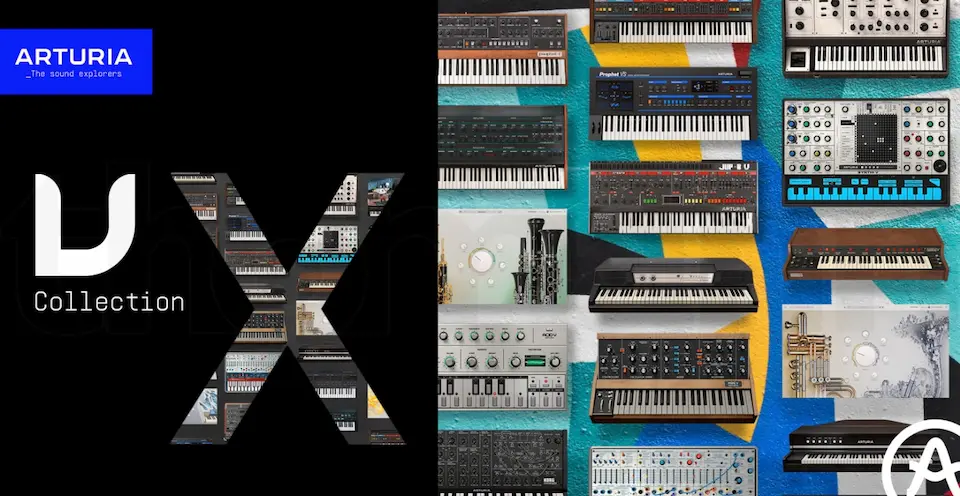 Best Synth VST Plugins: Arturia - V Collection X