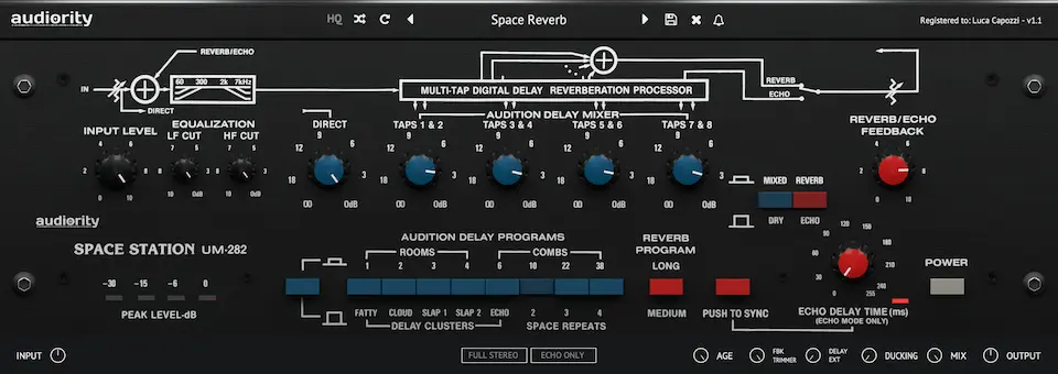 Best Delay VST Plugins: Audiority - Space Station UM282