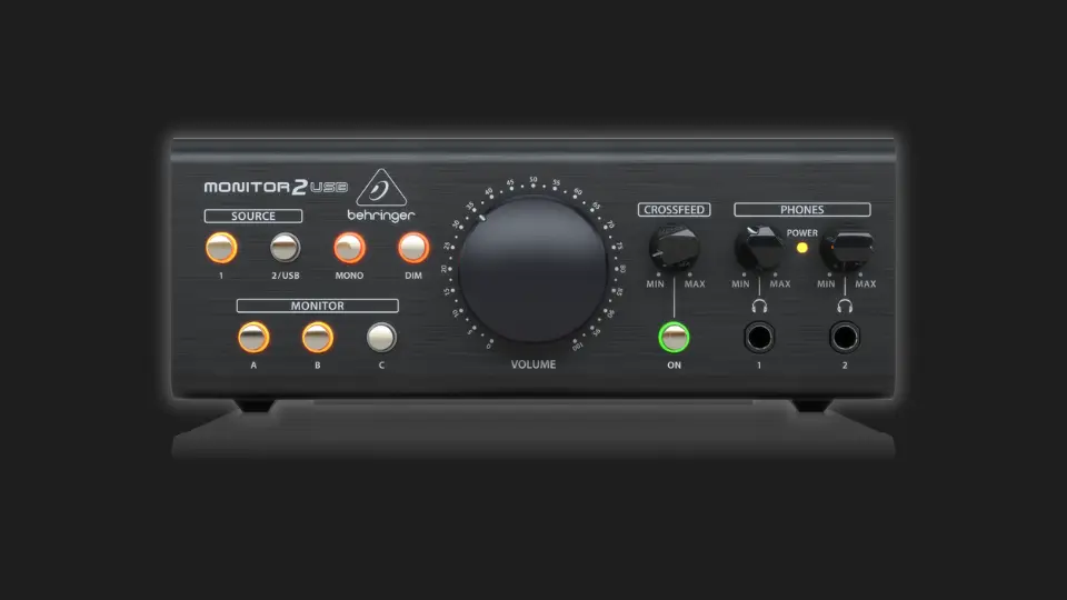 Best Studio Monitor Controllers: Behringer MONITOR2USB