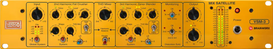 Best Distortion VST Plugins: Brainworx - Vertigo VSM-3