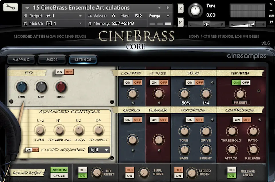 Best Brass VST Plugins: Cinesamples - CineBrass Core