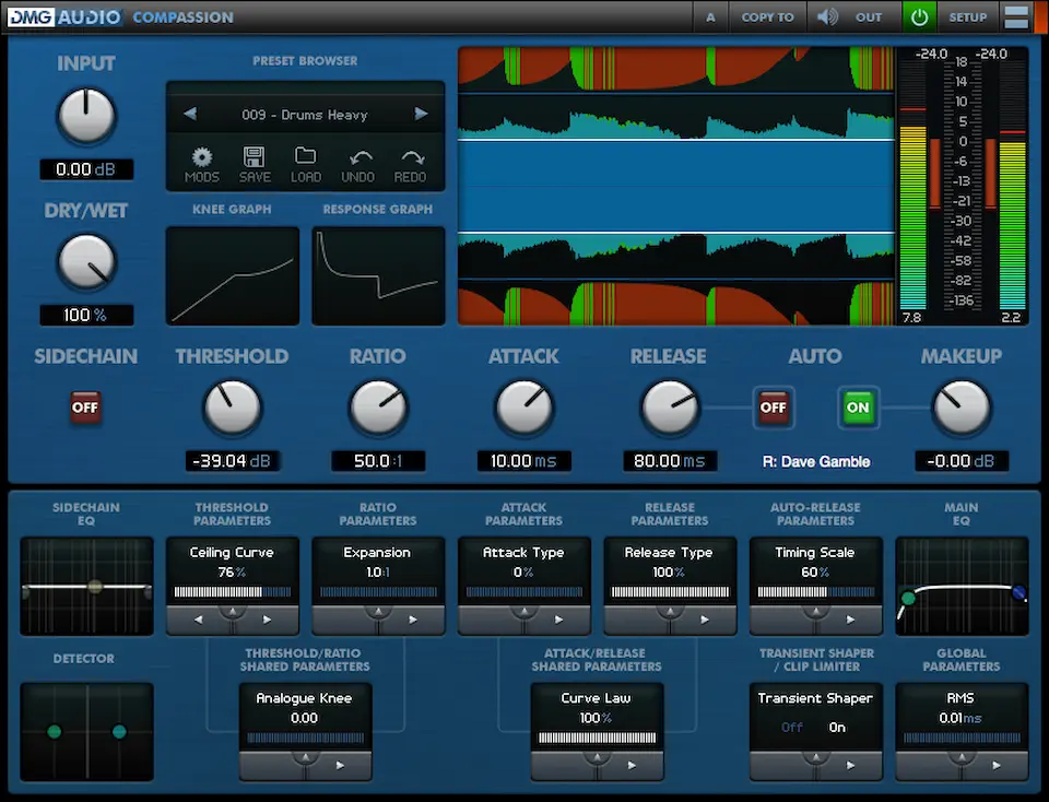 Best Compressor VST Plugins: DMG Audio - Compassion