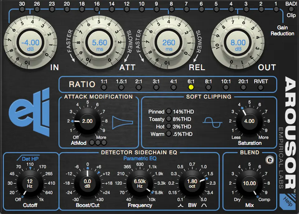 Best Compressor VST Plugins: Empirical Labs - Arouser