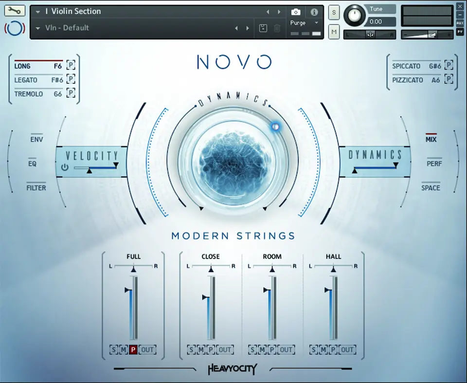 Best Strings VST Plugins: Heavyocity - NOVO Modern Strings
