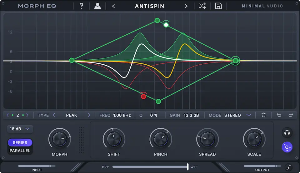 Best Filter VSt Plugins: Minimal Audio - Morph EQ