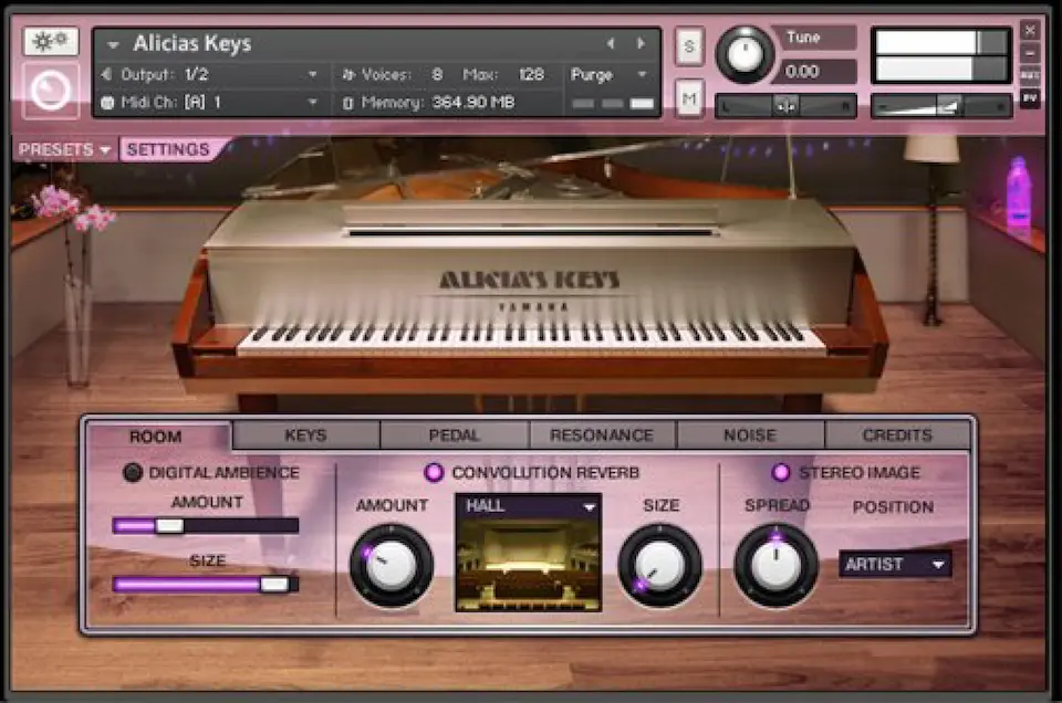 Best Piano VST Plugins: Native Instruments - Alicia Keys