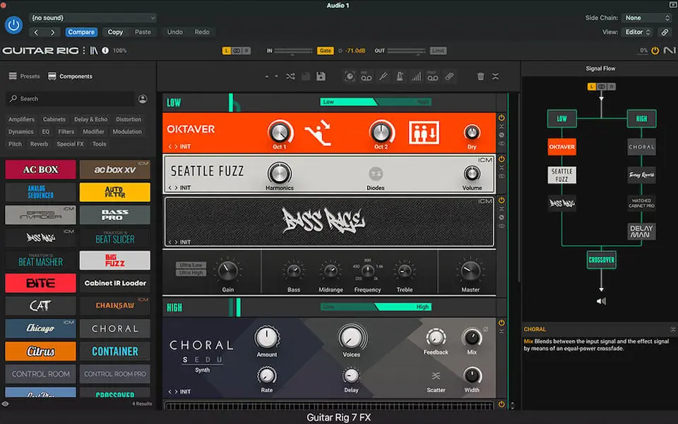 Best Distortion VST Plugins: Native Instruments - Guitar Rig 7 Pro