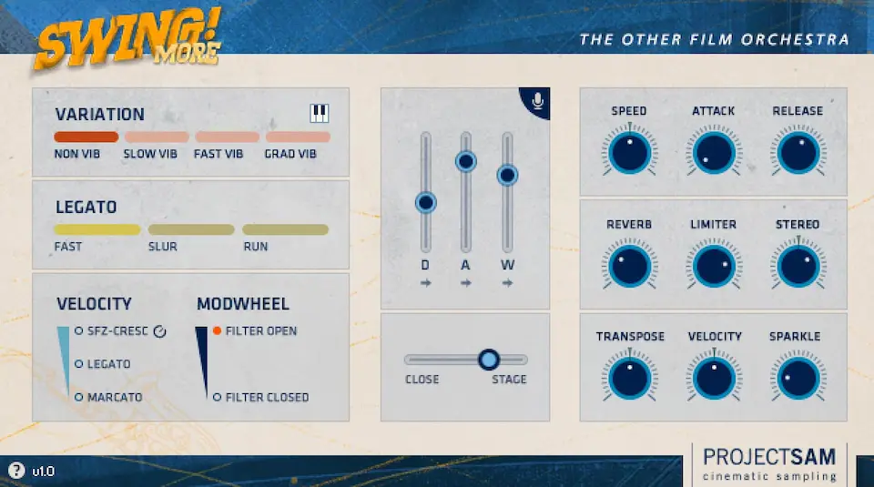 Best Orchestral VST Plugins: ProjectSAM - SWING MORE!