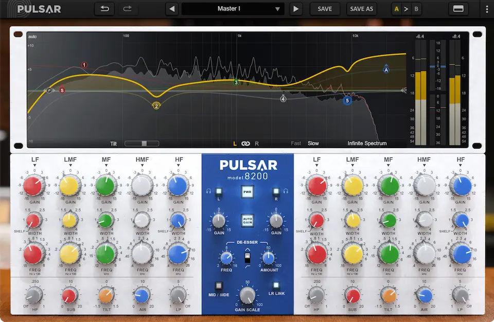Best EQ VST Plugins: Pulsar Audio - Pulsar 8200