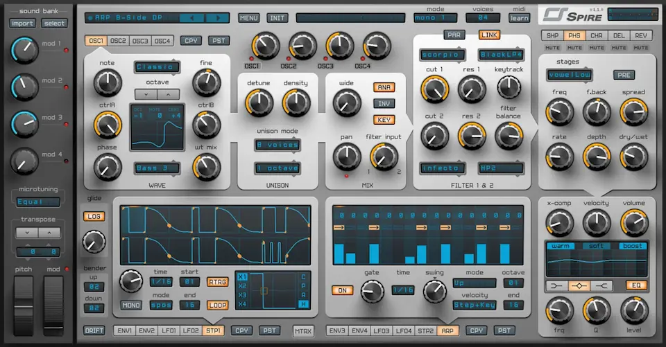 Best Synth VST Plugins: Reveal Sound - Spire