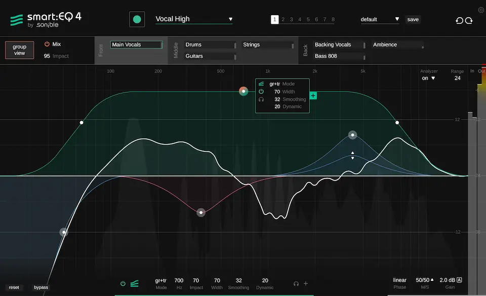 Best EQ VST Plugins: Sonible - SmartEQ 4