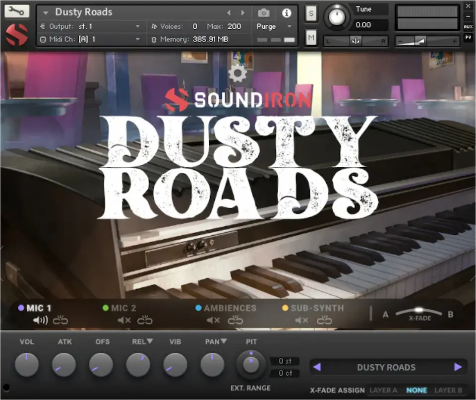 Best Rhodes VST Plugins: Soundiron - Dusty Roads