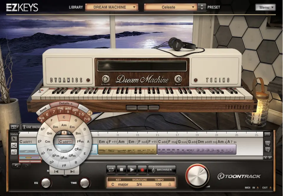 Best Rhodes VST Plugins: Toontrack EKX - Dream Machine