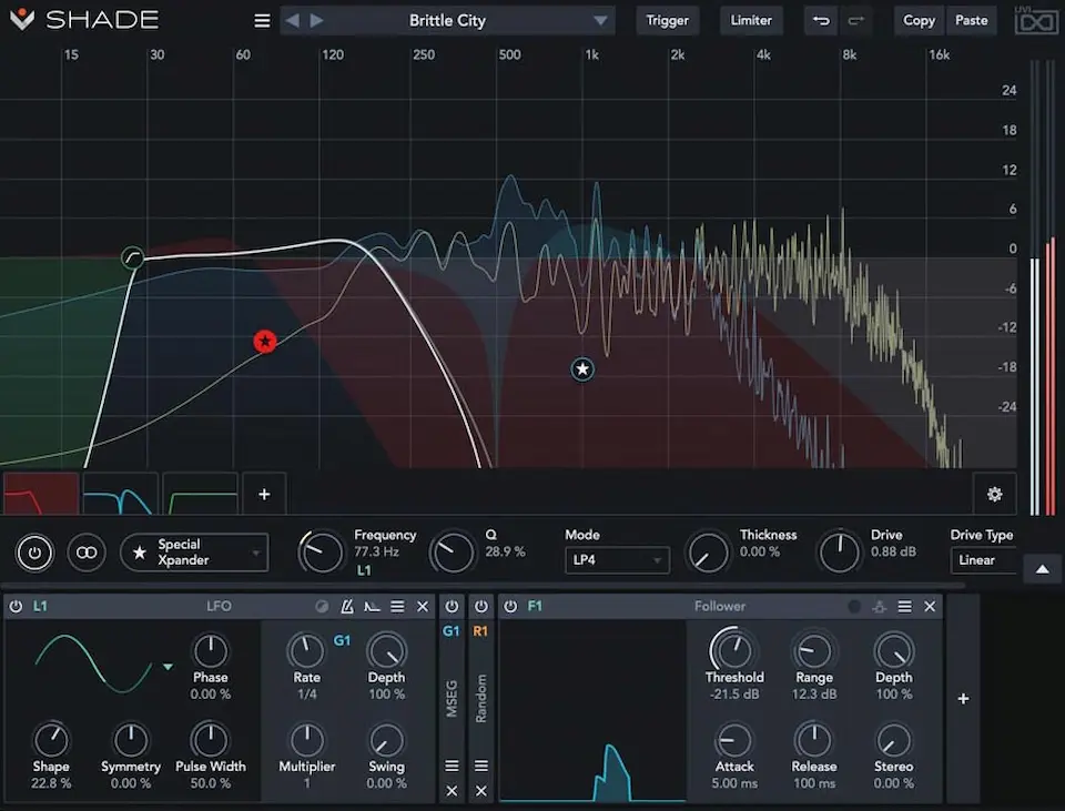 Best Filter VSt Plugins: UVI - Shade