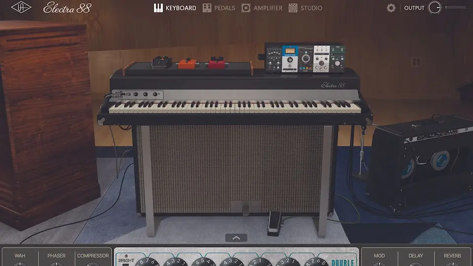 Best Rhodes VST Plugins: Universal Audio - Electra 88 Vintage Keyboard Studio