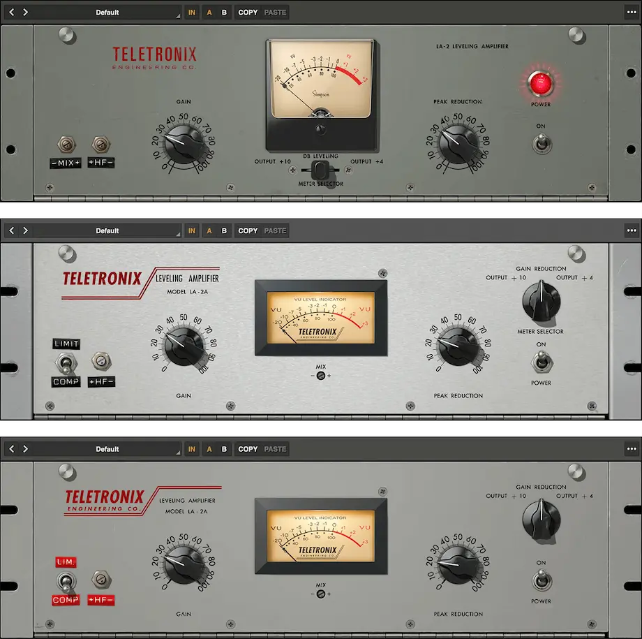 Best Compressor VST Plugins: Universal Audio - LA-2A Collection