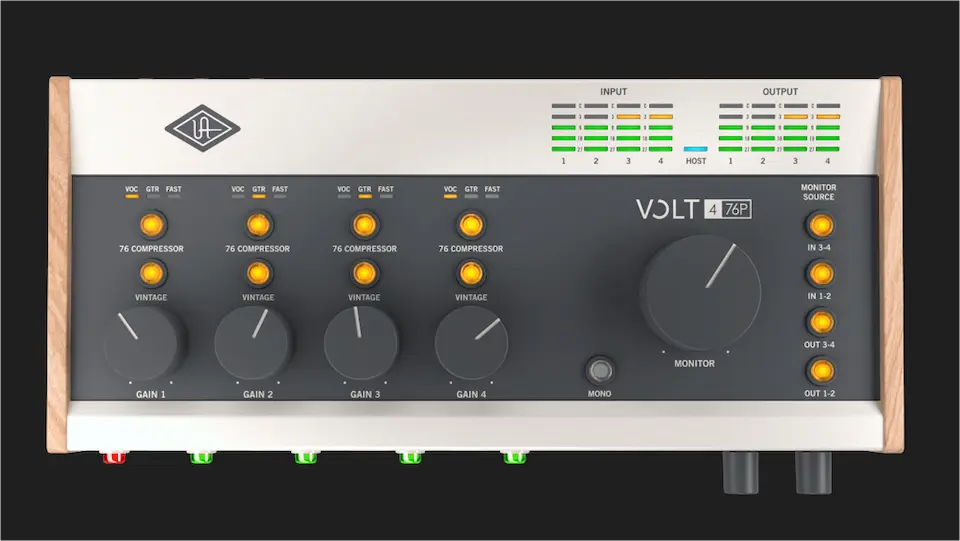 Best Audio Interfaces: Universal Audio Volt 76 Series