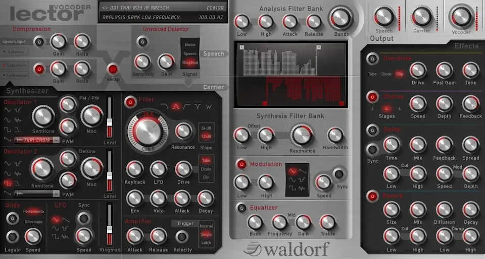 Best Vocoder VST Plugins: Waldorf - Lector