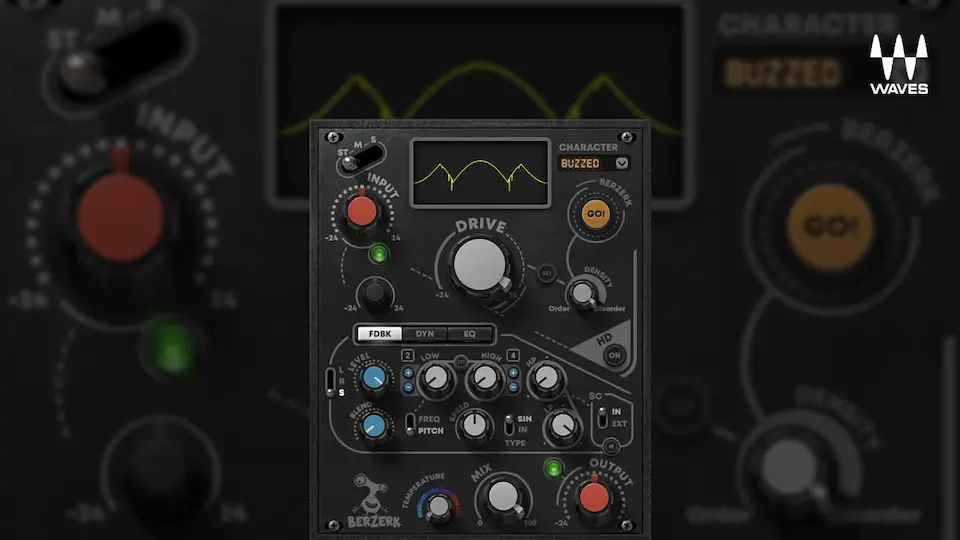 Best Distortion VST Plugins: Waves - Berzerk