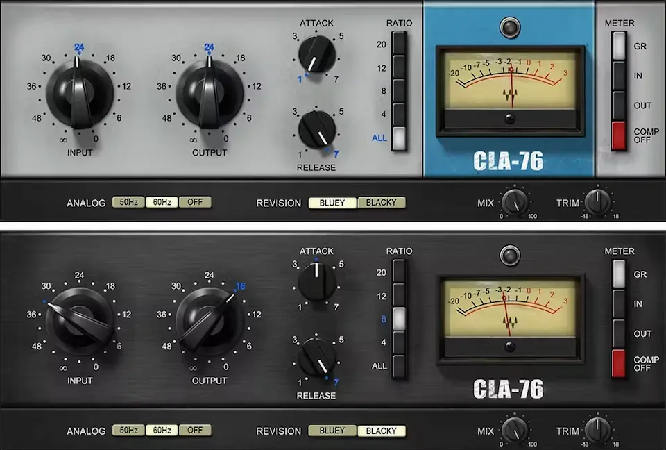 Best Compressor VST Plugins: Waves - CLA-76